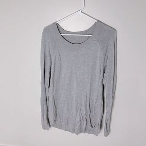 LuluLemon size 10 long crew neck sweater. Light weight